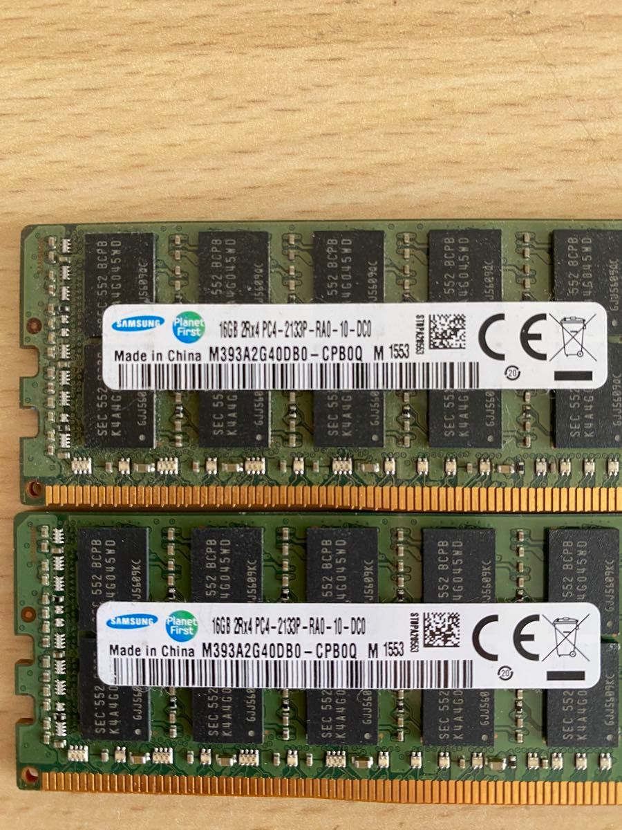 16GB 2Rx4 PC4- 2133P - RAO - 10 - DCO
