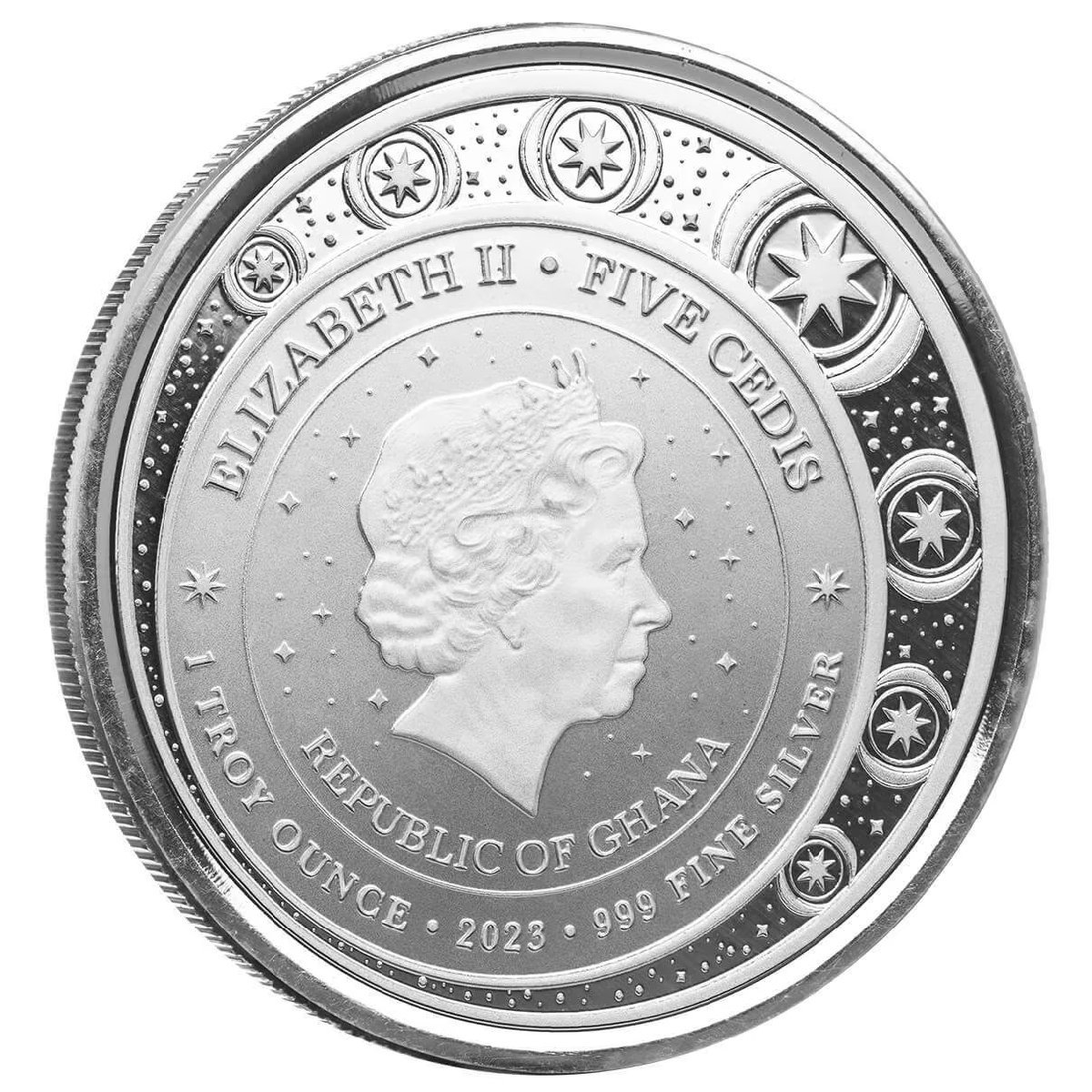 [保証書・カプセル付き] 2023年 (新品) ガーナ「ユニコーン」純銀 1オンス 銀貨の画像4