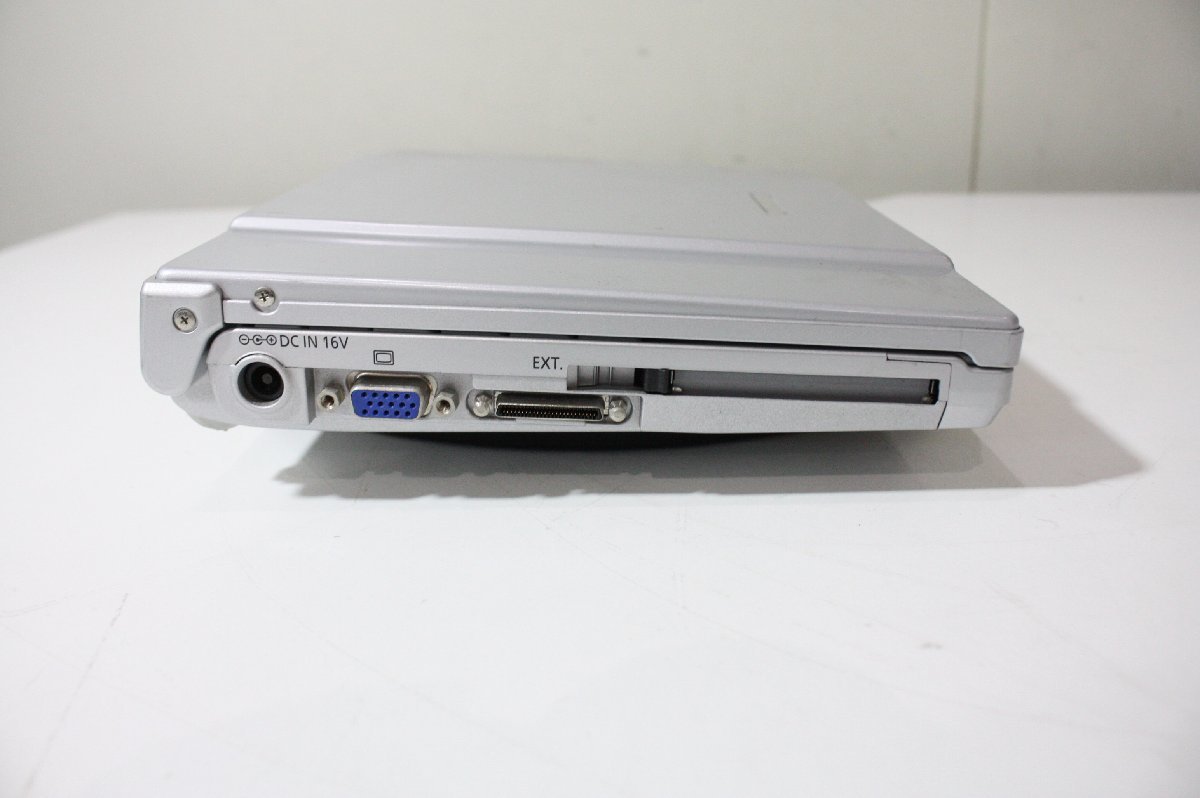 F5123【現状品】累積時間610h Panasonic Let's note CF-R7BC5AXS core2 U7500 1.06GHz/1536MB/80GB パーツ取用などに_画像7