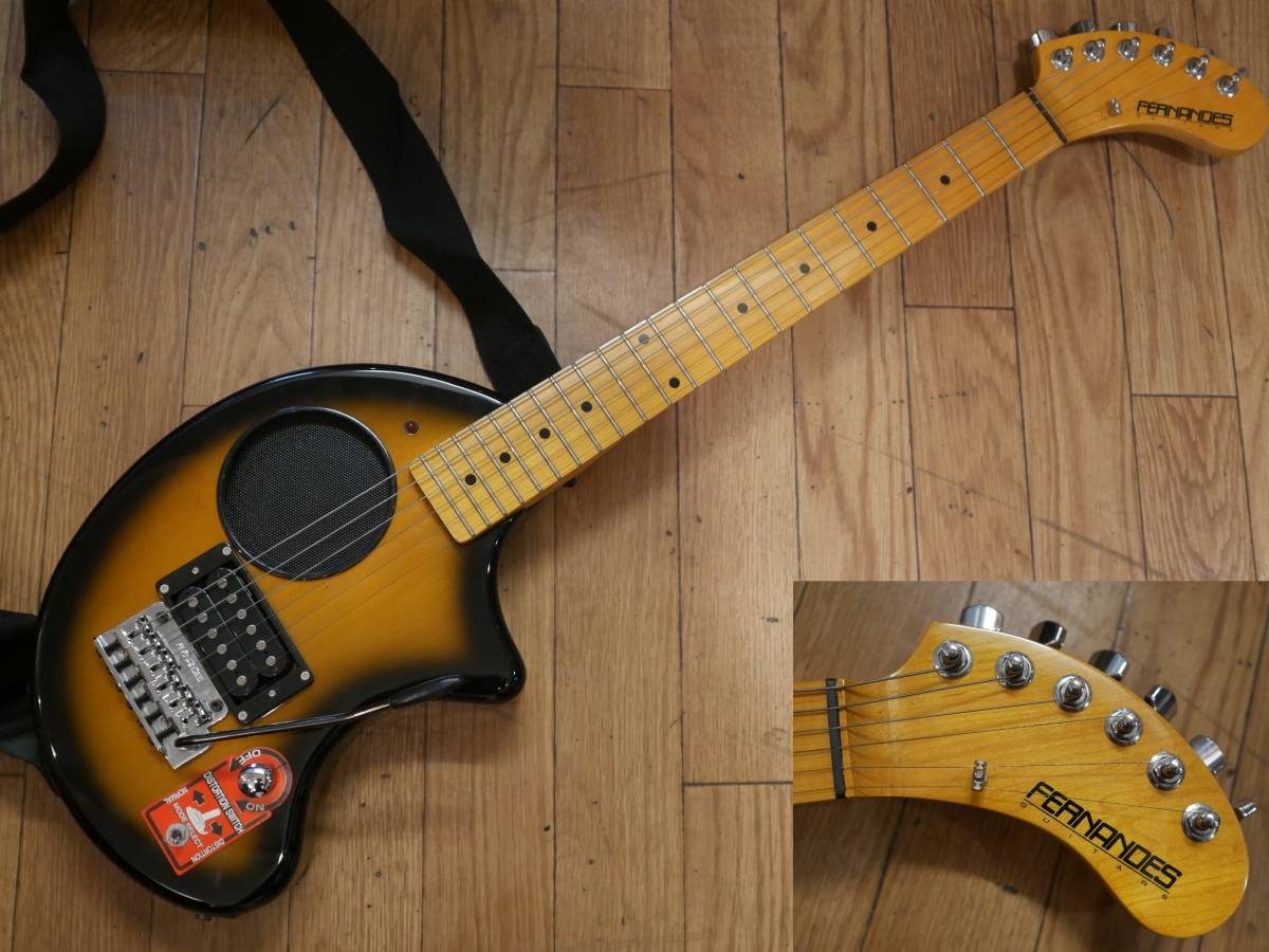 ◆FERNANDES【ZO-3】芸達者 サンバースト USED美品 アーム・ソフトケース付属 フェルナンデス_画像1