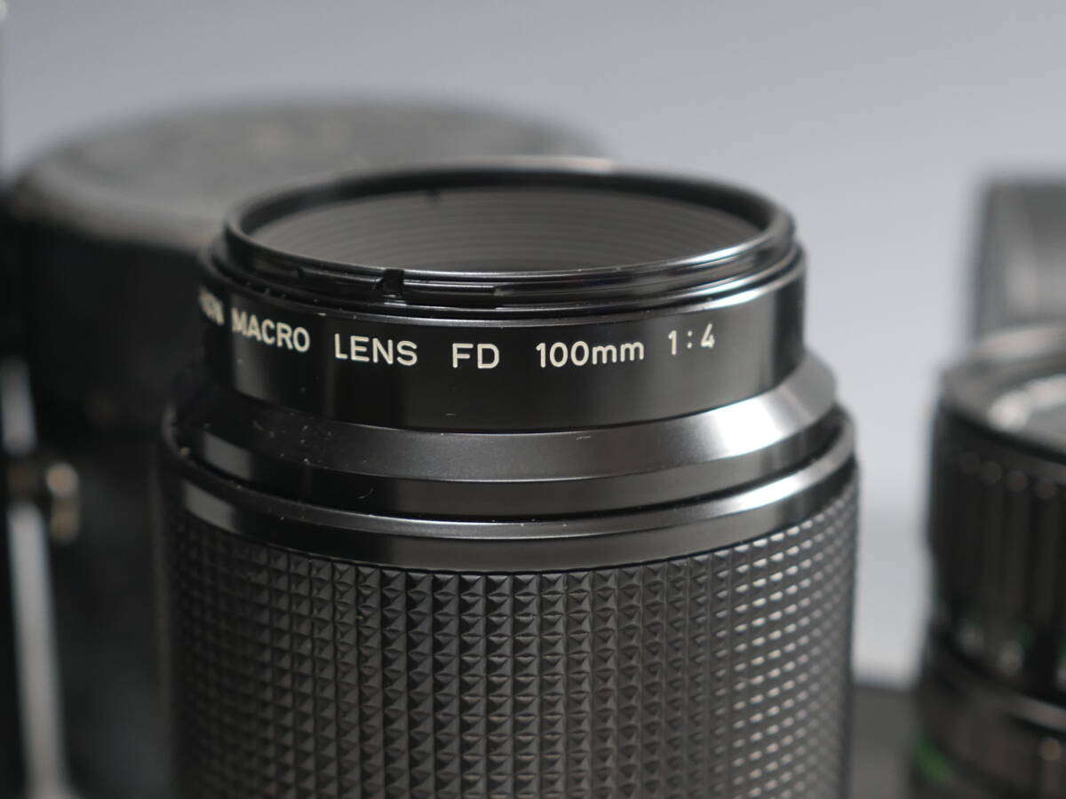 ◆CANON レンズ【FD 24mm・28mm・50mm・100mm・35-70mm】EXTENSION TUBE FD 50・LIFE SIZE ADAPTER 計7点まとめて キヤノン_画像6