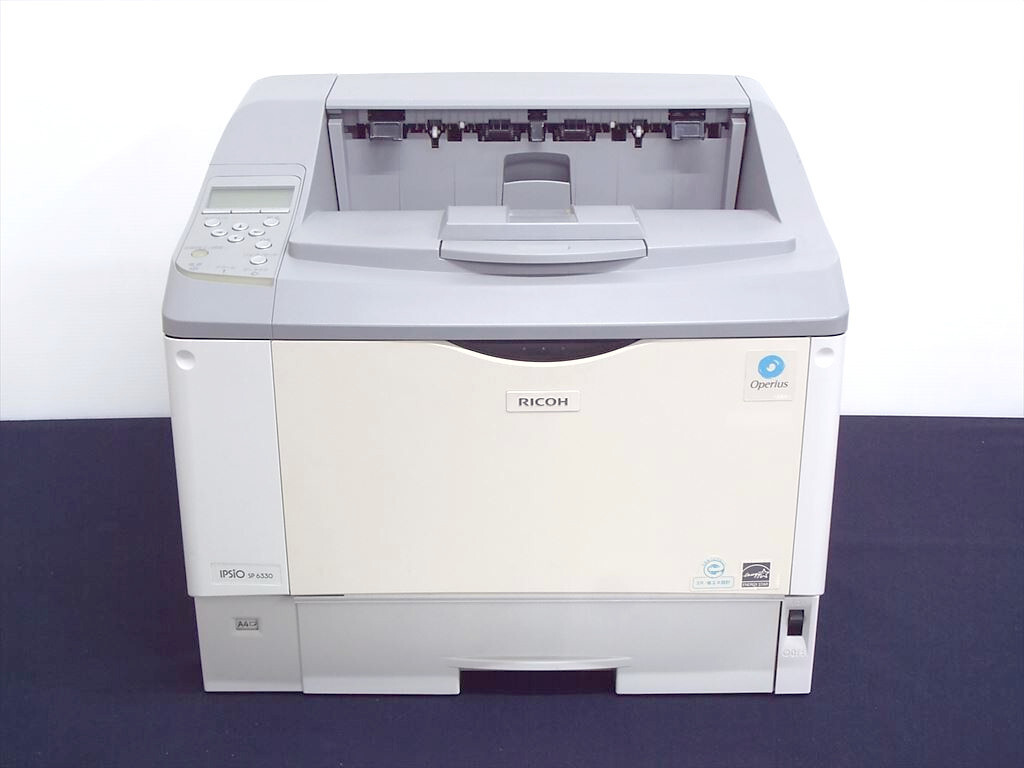 新品リサイクルトナー付き 整備済み RICOH リコー IPSiO SP6330 A3レーザープリンタ SP6320 SP6310 系列の画像1