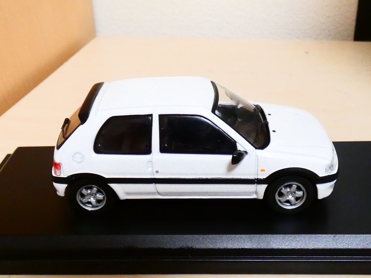 国産名車コレクション 1/43 プジョー peugeot 106 XSi 白 1993 アシェット 旧車 クラシックカー ミニカー R_画像6