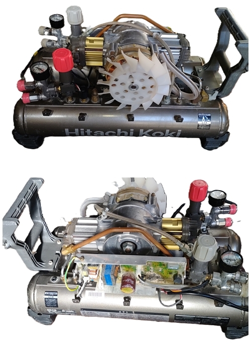 整備済み主要部品交換(HIKOKI)高圧コンプレッサーEC1445H3 整備済み主要部品交換(HIKOKI)高圧コンプレッサーEC1445H3