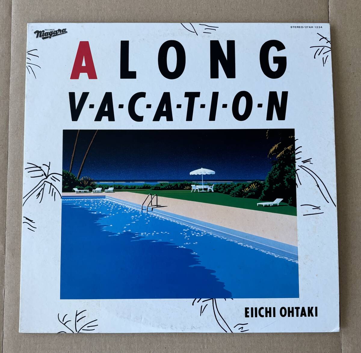 Eiichi Ohtaki 　大滝詠一　 A Long Vacation 　ロング・バケイション　【Niagara Records 27AH 1234】_画像1