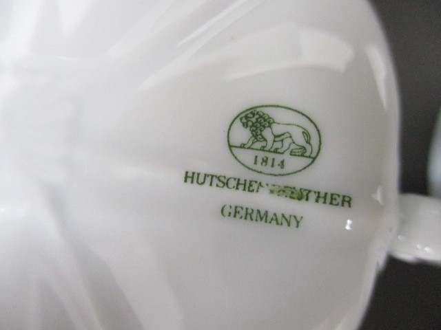 【2-90】未使用 HUTSCHENREUTHER フッチェンロイター イザベル カップ＆ソーサー 2客セット_画像10