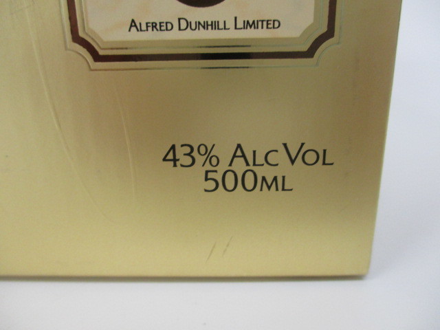 【2-130】未開栓 dunhill OLD MASTER ダンヒル オールドマスター スコッチ ウイスキー 500ｍｌ 43%_画像10