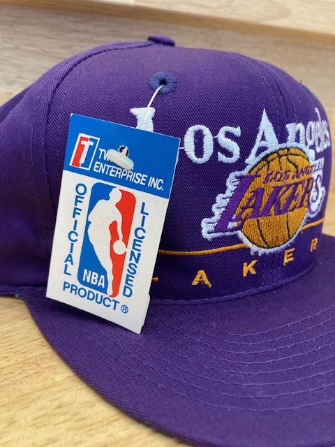 即決デッドストックLA LAKRSキャップvintage90'sヴィンテージdead stockレイカーズcap90年代NBA_画像3