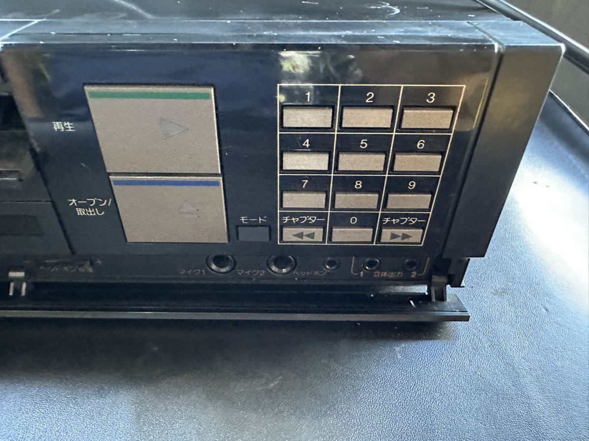 2FL24」National DP-830 VHD ビデオディスクプレーヤー 通電OK 2FL24」National DP-830 VHD ビデオディスクプレーヤー 通電OK