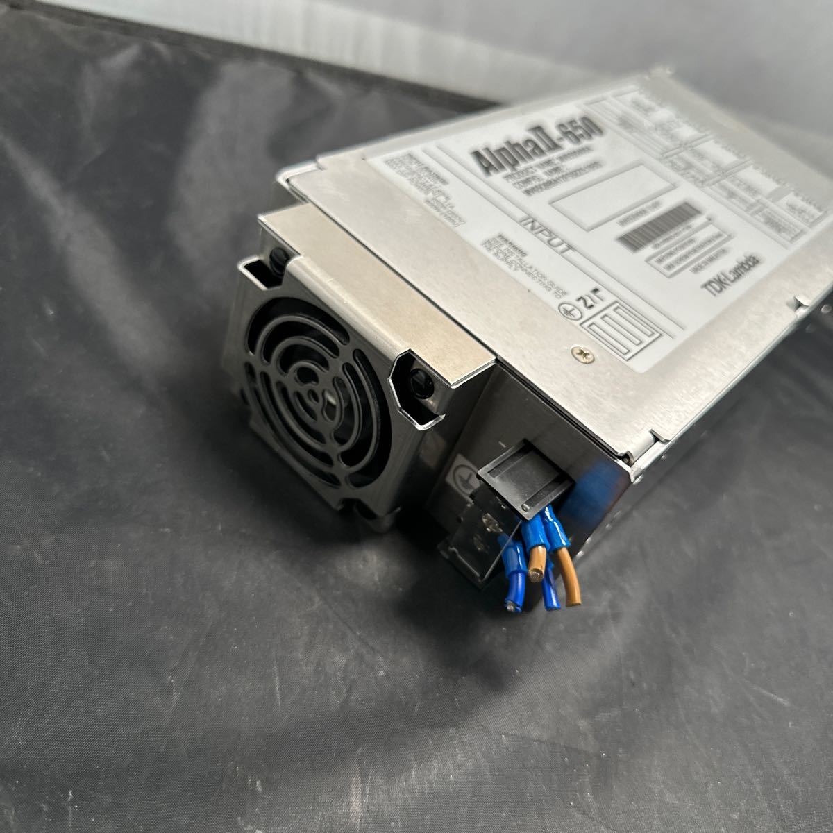 G_122」TDK ラムダ アルファ II-650 MV6500406A 電源 650 W G_122」TDK ラムダ アルファ II-650 MV6500406A 電源 650 W