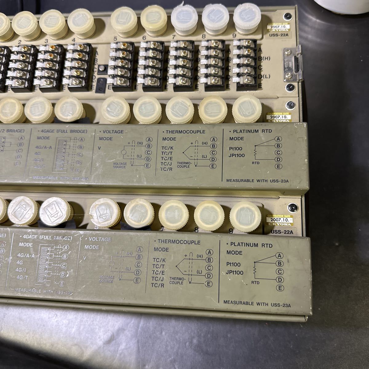 D631」KYOWA 共和電業 データロガー UCAM-20PC /USS-22A/USS D631」KYOWA 共和電業 データロガー UCAM-20PC /USS-22A/USS