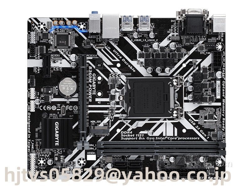 GIGABYTE B360M-POWER ザーボード Intel B360 LGA 1151 Micro ATX メモリ最大32G対応 保証あり　