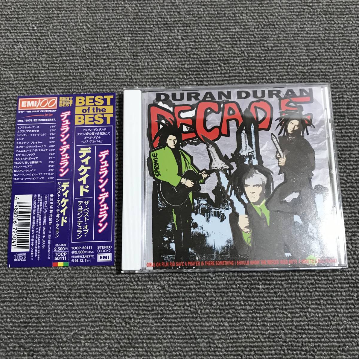 DURAN DURAN / ディケイド DECADE ザ・ベスト・オブ・デュラン・デュラン■型番:TOCP-50111■■AZ-4613_画像1