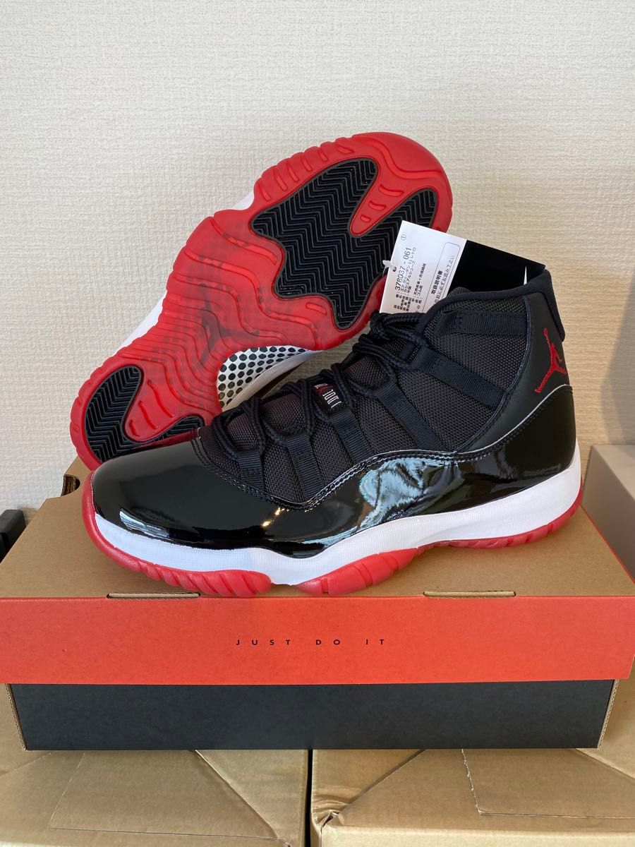 NIKE AIR JORDAN 11 RETRO BRED 2019年製 28.5cm 新品未使用