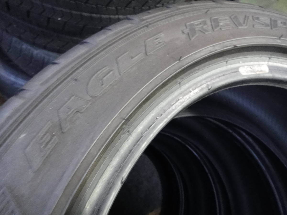 世界一性能 お試し最高 GOODYEAR グッドイヤー レヴスペック RS-02 195/50R16 4本セット 3318 (1～2部) 実使用取外し品 1本パンク修理跡有_画像9