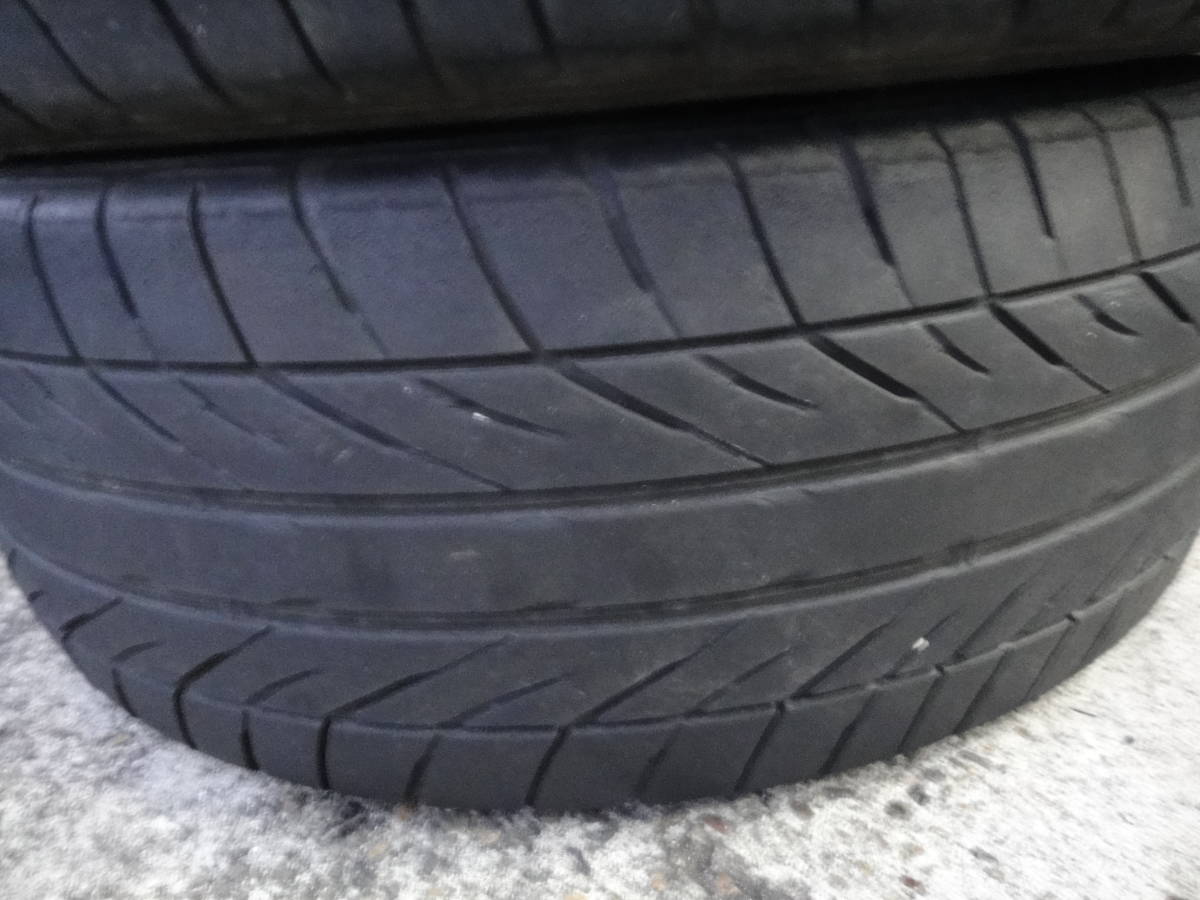 世界一性能 お試し最高 GOODYEAR グッドイヤー レヴスペック RS-02 195/50R16 4本セット 3318 (1～2部) 実使用取外し品 1本パンク修理跡有_画像7