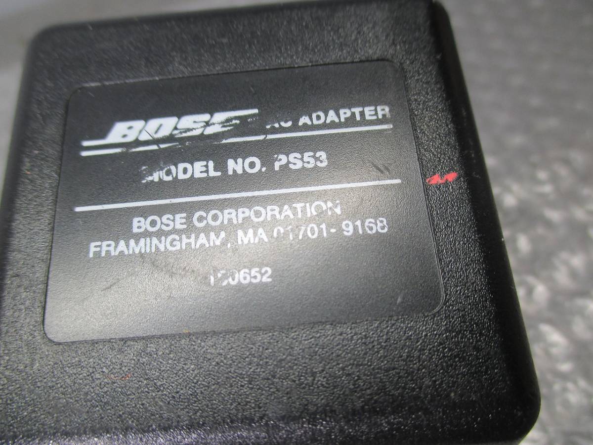 [#BOSE Bose AC adaptor No.PS53 operation OK ]*
