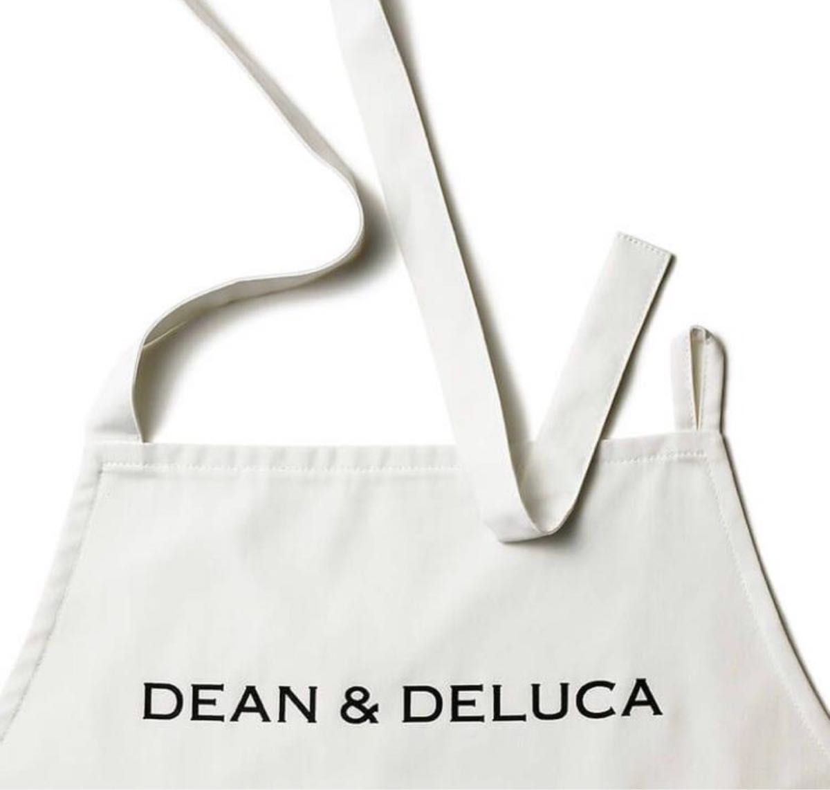 新品未開封DEAN&DELUCA ギャザーのエプロンドレス　ホワイト