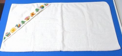 !FEILER( Feiler ) для малышей / полотенце одеяло / ванна для / с капюшоном . банное полотенце / оттенок белого / 4 квадратная форма / примерно 77 см × примерно 77 см 