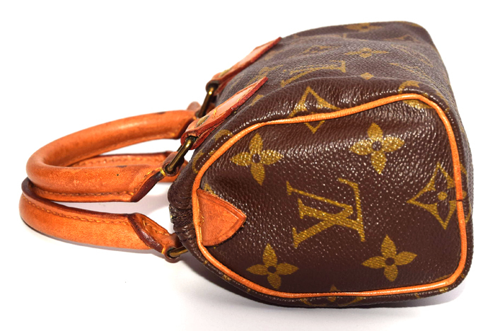 【美品】 ルイヴィトン LouisVuitton モノグラム ミニスピーディ レディース ポシェット ショルダー M41534 斜掛け 鞄 MONOGRAM BAG １円 _画像5