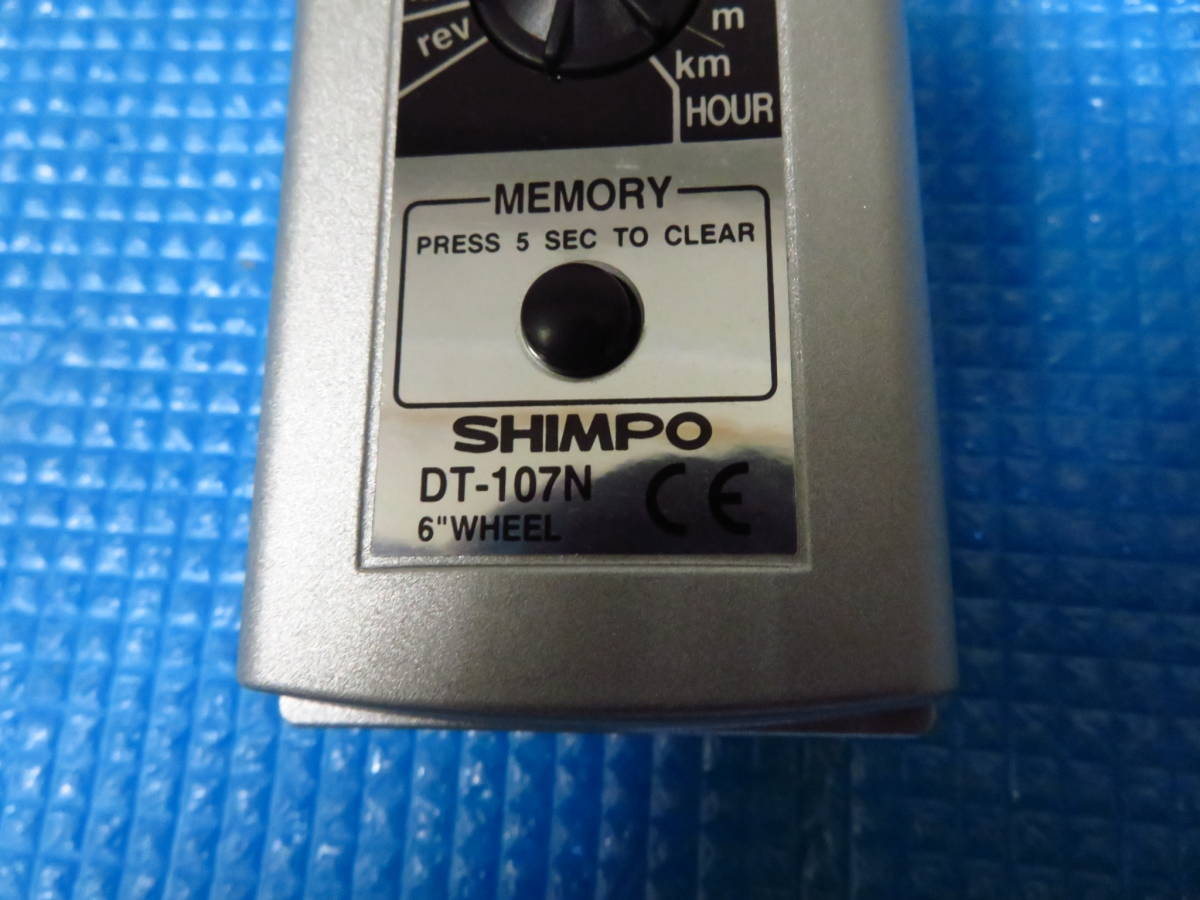 日本電産 SHIMPO DT-107N ハンドベルト型 接触タイプ デジタル回転計 管理6tr0131F-05_画像4
