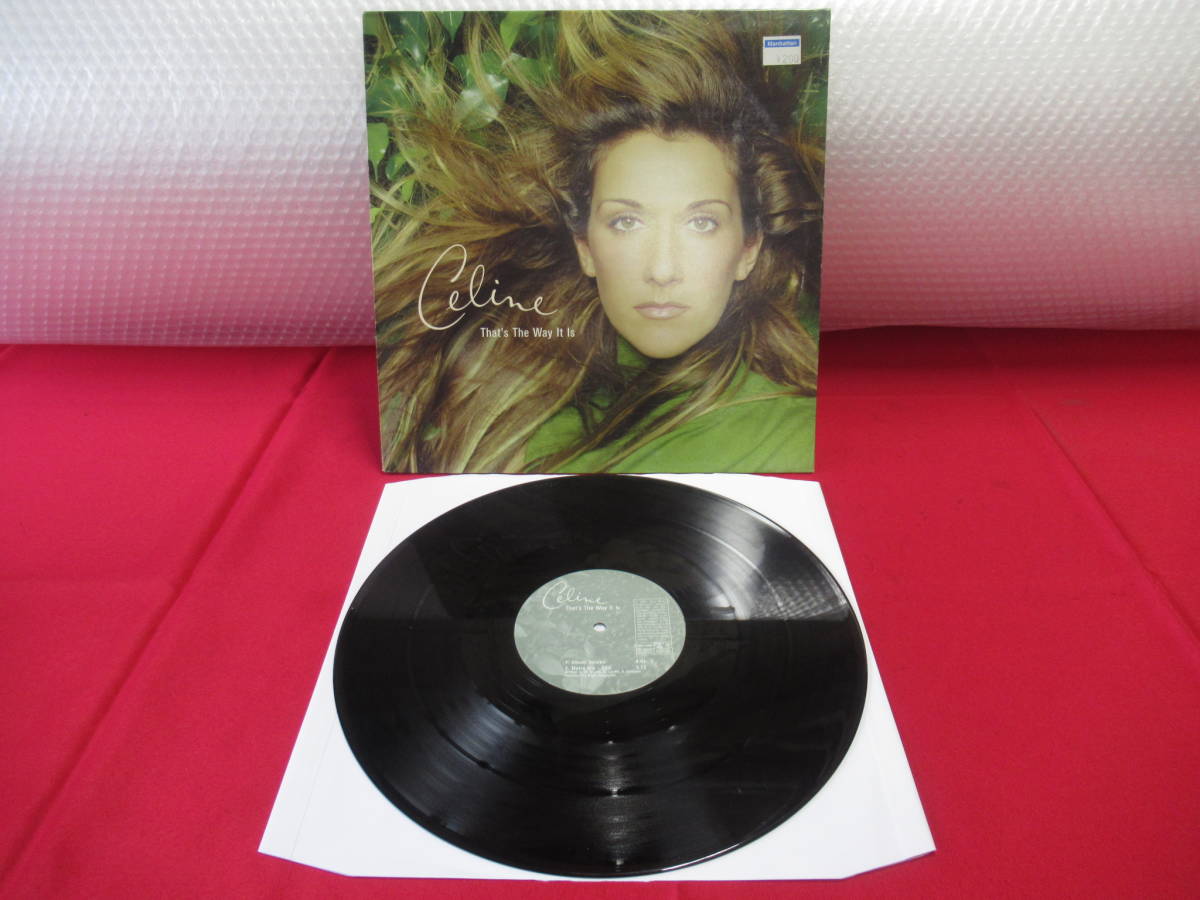 Celine Dion THAT'S THE WAY IT IS LP セリーヌ・ディオン ザッツ・ザ・ウェイ・イット・イズ レコード 加須市保管 管理L01_画像1