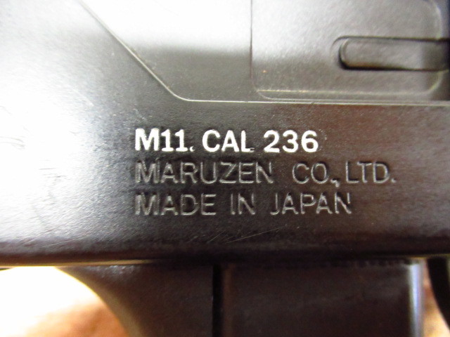 MARUZEN マルゼン ガスガン ニュー イングラム M11 CAL236 ブローバック ジャンク品 管理5NT1130E-A02_画像7