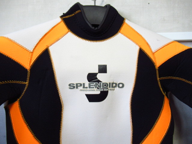 SPLENDIDO スプレンディード ウェットスーツ 着丈 約125cm 厚み約3mm ダイビング レディース 管理6NT0201E-D03_画像2
