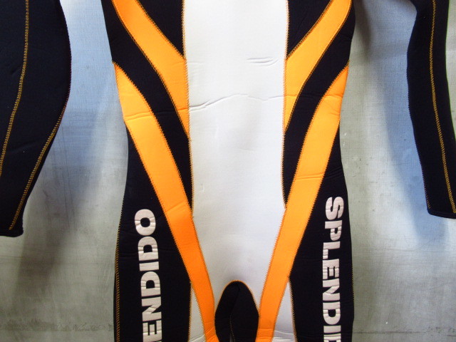 SPLENDIDO スプレンディード ウェットスーツ 着丈 約125cm 厚み約3mm ダイビング レディース 管理6NT0201E-D03_画像3