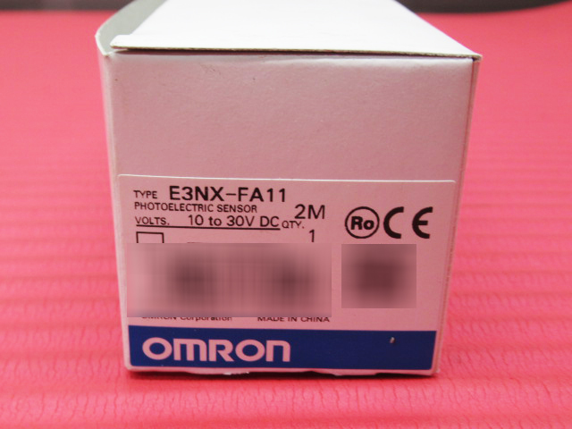 新品未使用 OMRON オムロン E3NX-FA11 光電センサー 管理6E0203F-P02_画像1