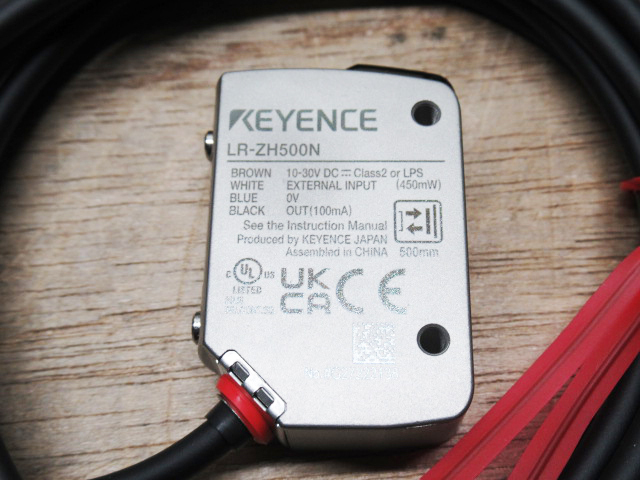 KEYENCE キーエンス LR-ZH500N アンプ内蔵型ＣＯＭＳレーザセンサ 管理6I0205K-B2_画像3