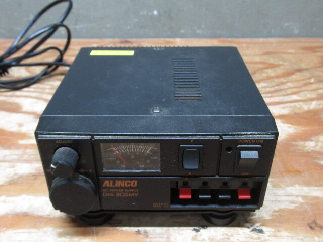 ALINCO アルインコ DM-3O5MV 直流安定化電源 無線機用安定化電源 管理6R0222S-F5_画像1