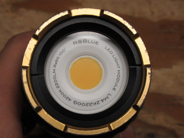 RGBlue アールジーブルー LM4.2K2200G ダイビング 水中ライト BM6200G 管理6Y0223X-D03_画像8