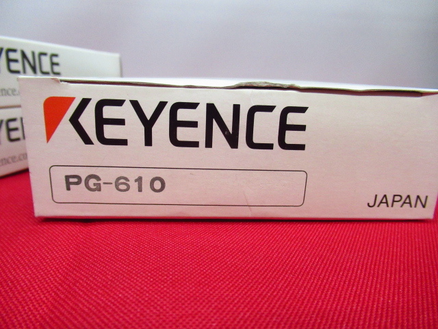KEYENCE キーエンス PG-610 PG-602 2個 アンプユニット センサヘッド セット 管理6J02225L-YP_画像2
