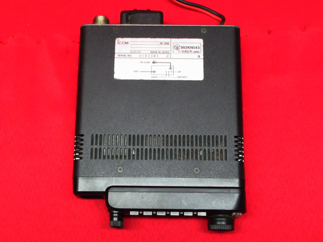 ICOM アイコム ID-880 VHF UHF デジタルトランシーバー D-STAR対応 50W モービル 無線機 管理6B0228G-A1_画像8