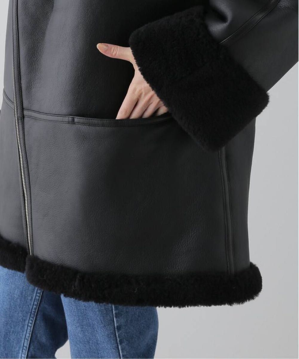 Deuxieme Classe【TOTEME/トーテム】 Signature Shearling Jacket ムートン