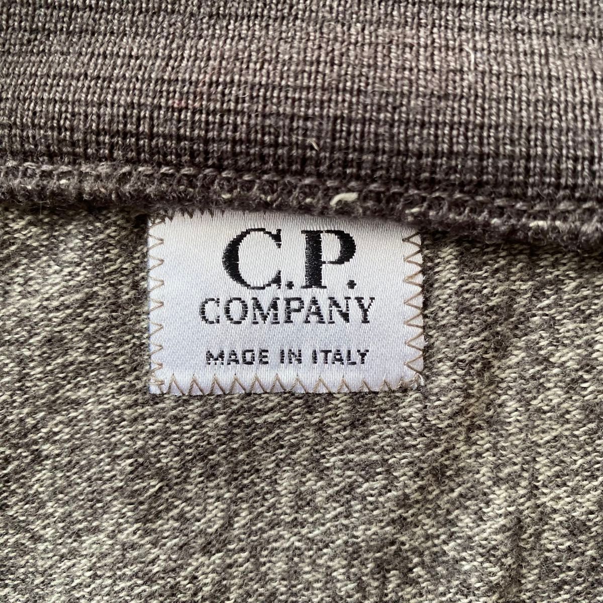 CP COMPANY シーピーカンパニー ハーフジップニット セーター 90年代 ウール イタリア製 古着 ストーンアイランド