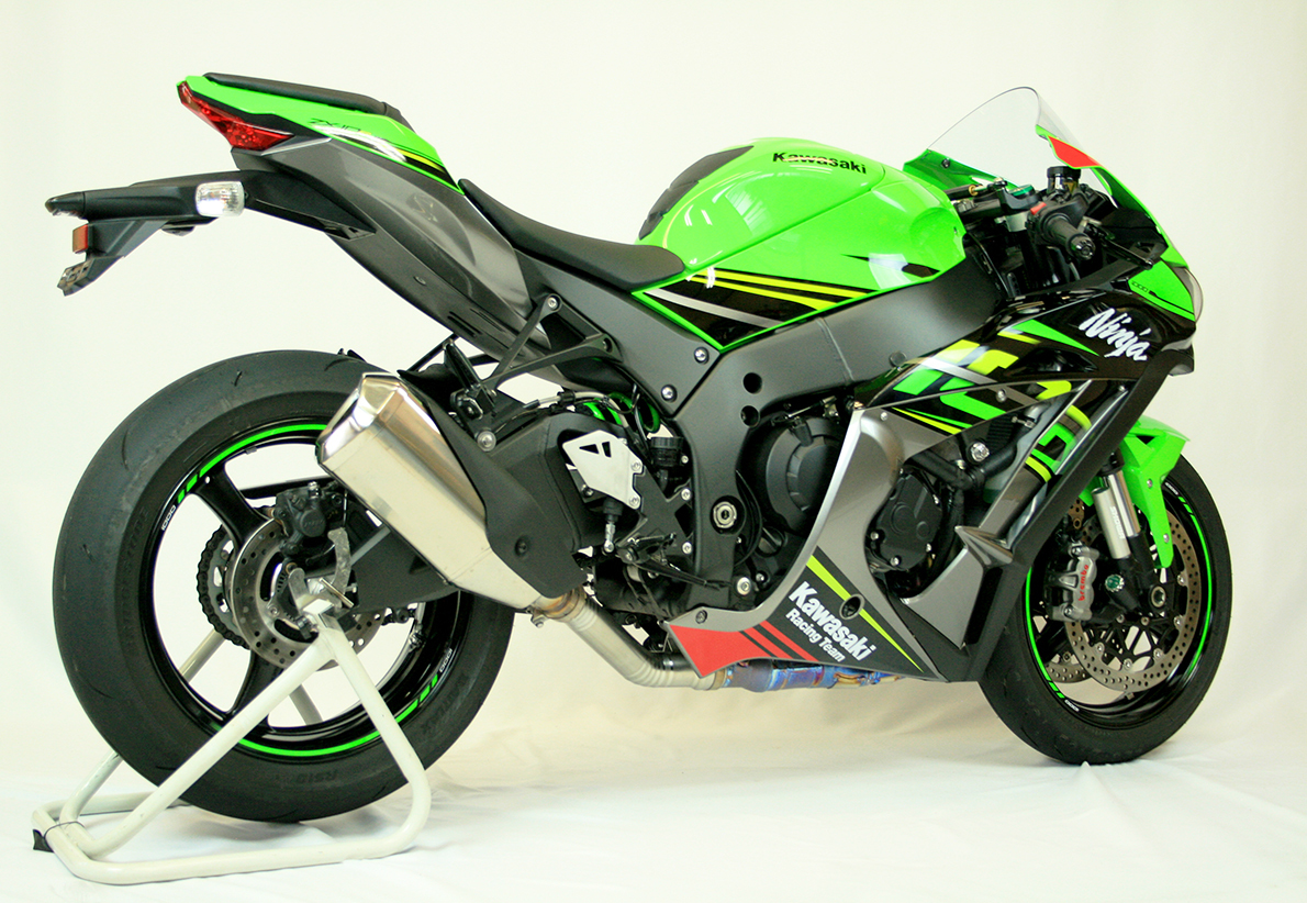 新品 ('16~'20) ZX-10R / ZX-10RR Titanium Racing mid pipe チタン マフラー（リンクパイプ）