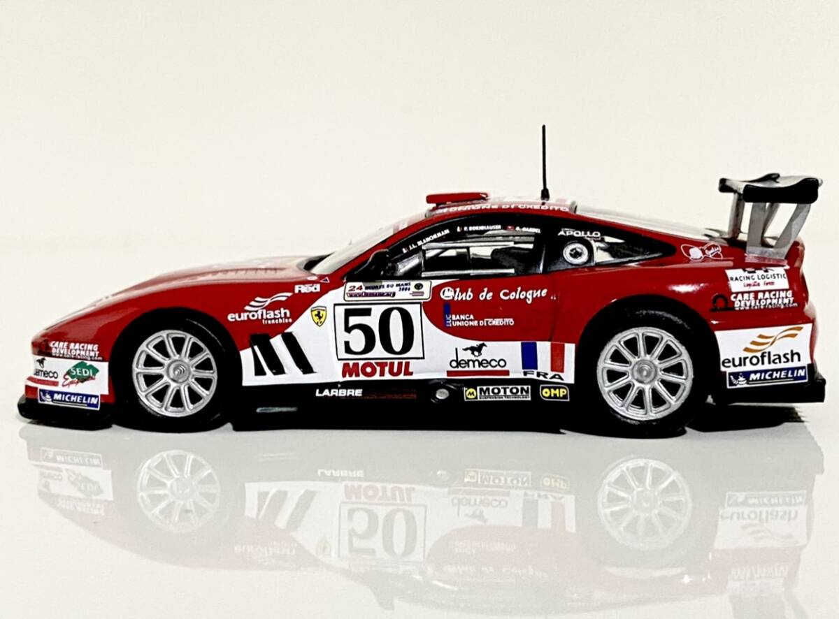 1/43 Ferrari 550 GTS Maranello #50 24 Hours of Le Mans 2006 ◆ Bornhauser / Blanchemain / Gardel ◆ フェラーリ - アシェットの画像7