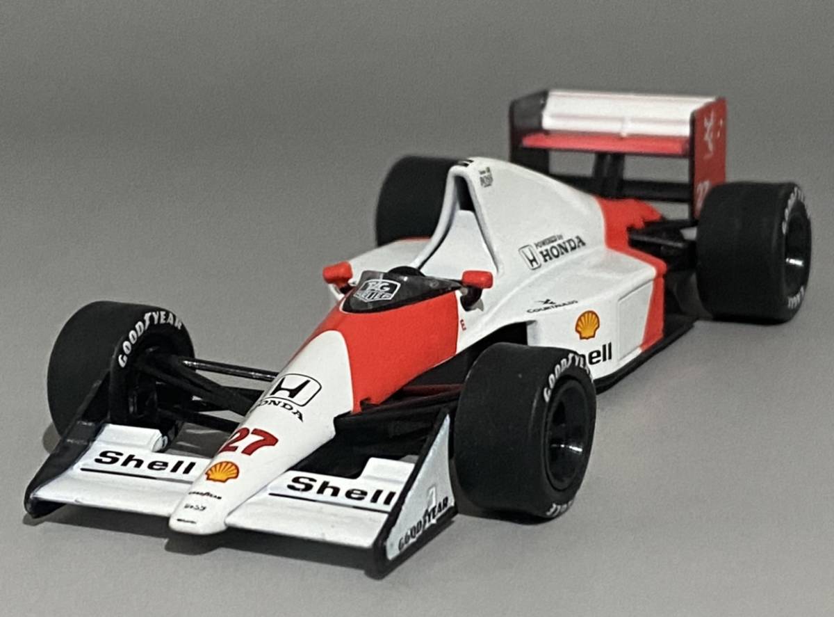 1/43 McLaren Honda MP4/5B Ayrton Senna ◆ 1位 1990 FIA F1 World Championship ◆ マクラーレン ホンダ アイルトン セナ DEA025_画像2