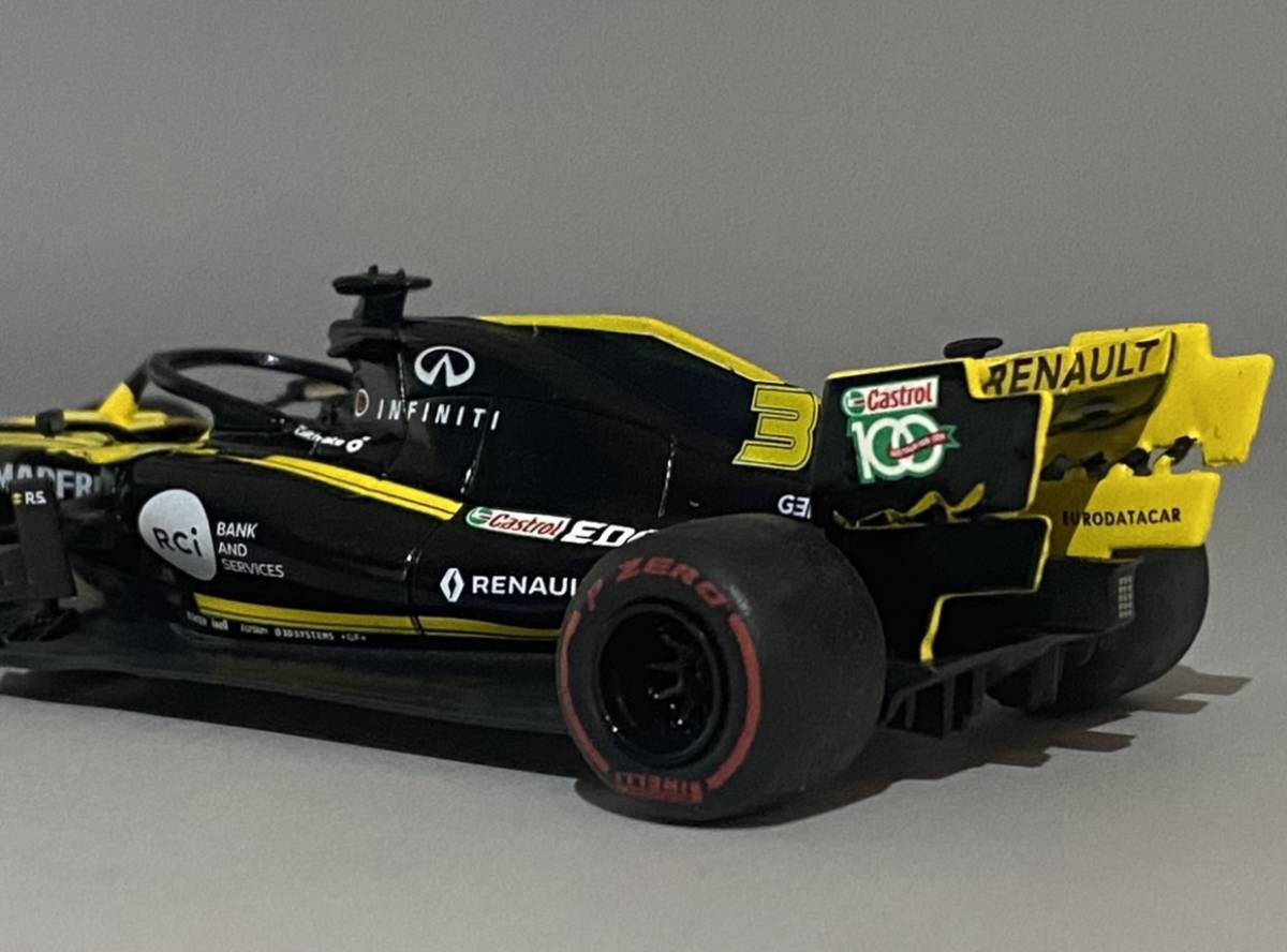 1/43 Renault R.S. 19 2019 Daniel Ricciardo #3 ◆ 9位 2019 FIA F1 World Championship ◆ ルノー ダニエル リカルド_画像8