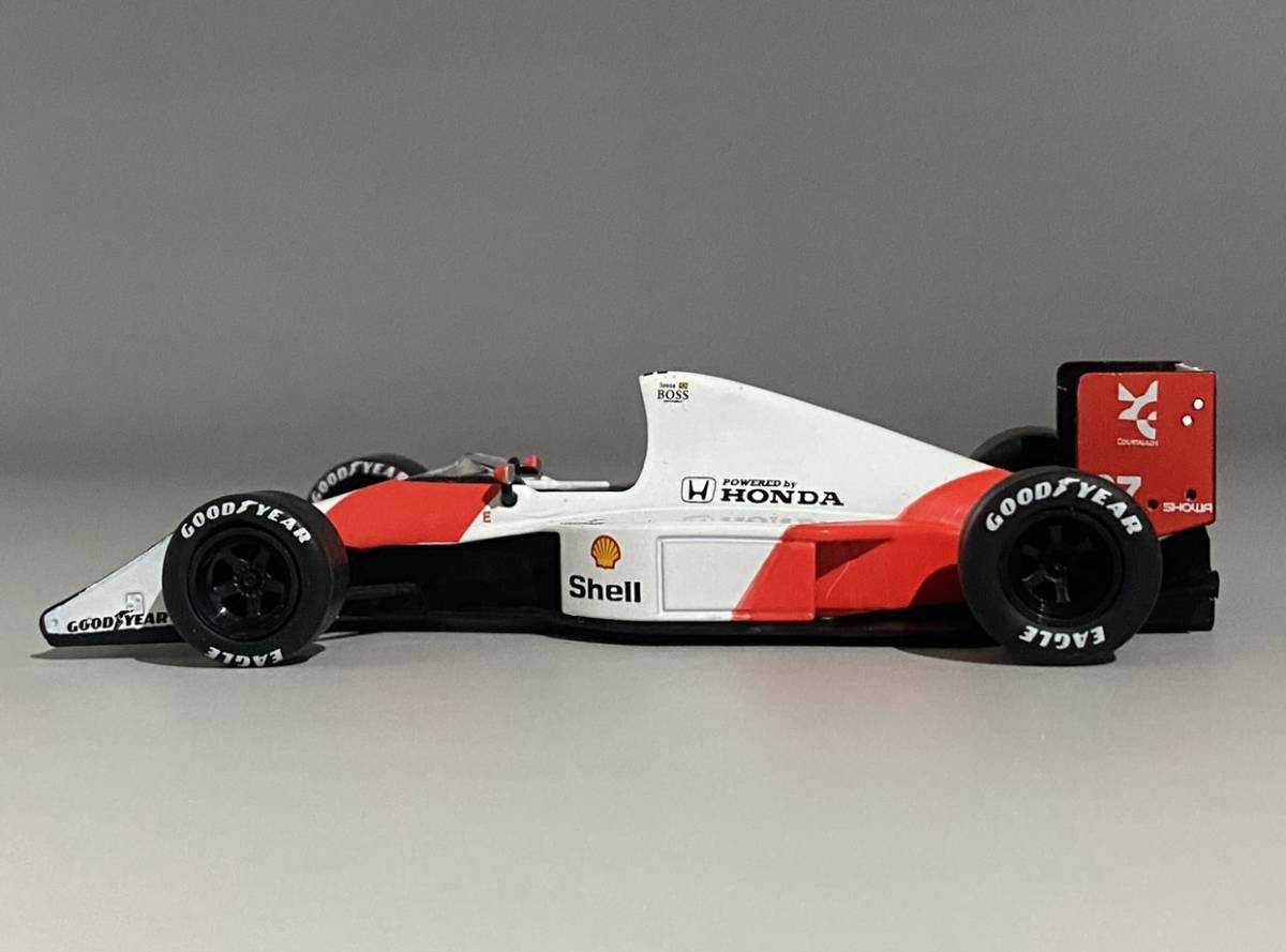 1/43 McLaren Honda MP4/5B Ayrton Senna ◆ 1位 1990 FIA F1 World Championship ◆ マクラーレン ホンダ アイルトン セナ DEA025_画像5