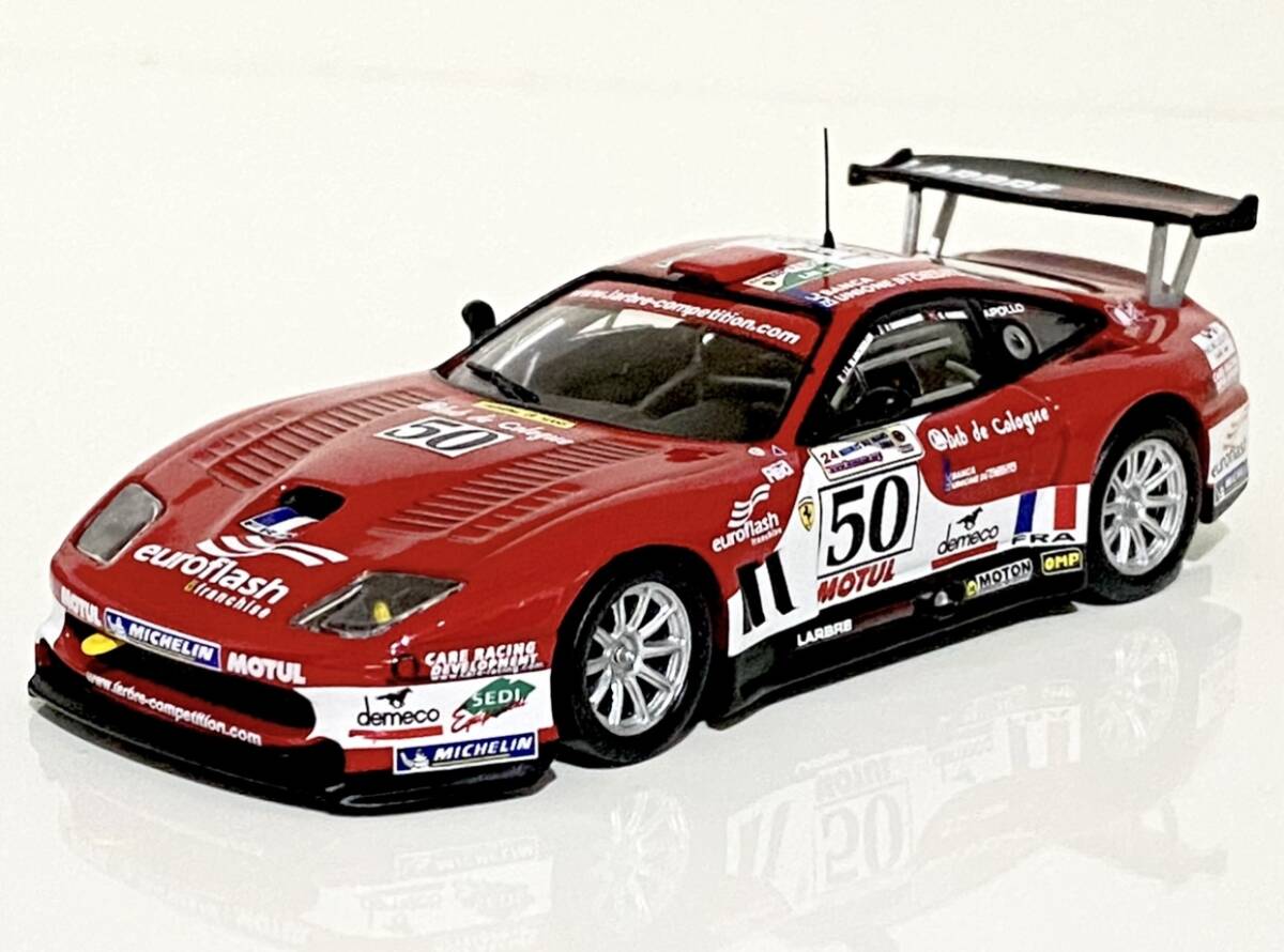 1/43 Ferrari 550 GTS Maranello #50 24 Hours of Le Mans 2006 ◆ Bornhauser / Blanchemain / Gardel ◆ フェラーリ - アシェットの画像2