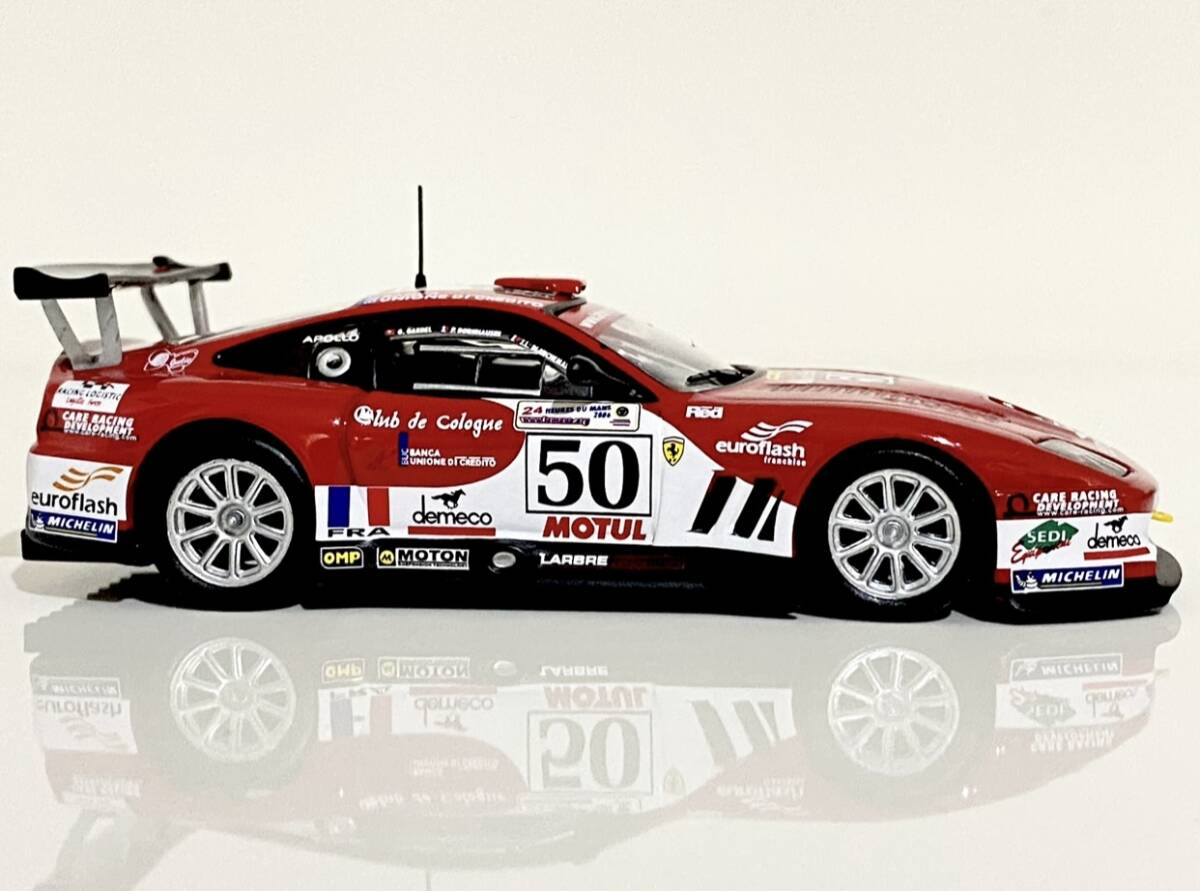 1/43 Ferrari 550 GTS Maranello #50 24 Hours of Le Mans 2006 ◆ Bornhauser / Blanchemain / Gardel ◆ フェラーリ - アシェットの画像8