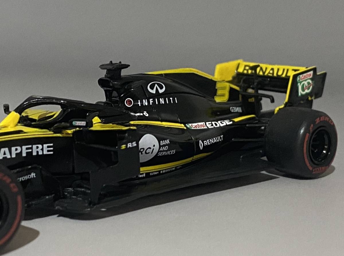 1/43 Renault R.S. 19 2019 Daniel Ricciardo #3 ◆ 9位 2019 FIA F1 World Championship ◆ ルノー ダニエル リカルド_画像7
