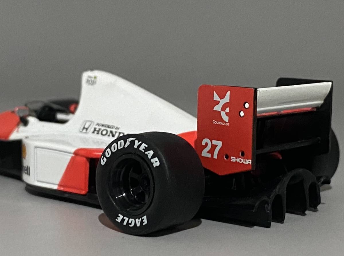 1/43 McLaren Honda MP4/5B Ayrton Senna ◆ 1位 1990 FIA F1 World Championship ◆ マクラーレン ホンダ アイルトン セナ DEA025_画像8