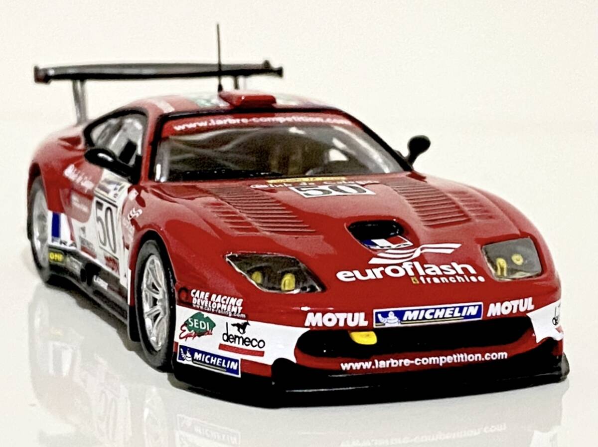 1/43 Ferrari 550 GTS Maranello #50 24 Hours of Le Mans 2006 ◆ Bornhauser / Blanchemain / Gardel ◆ フェラーリ - アシェットの画像1