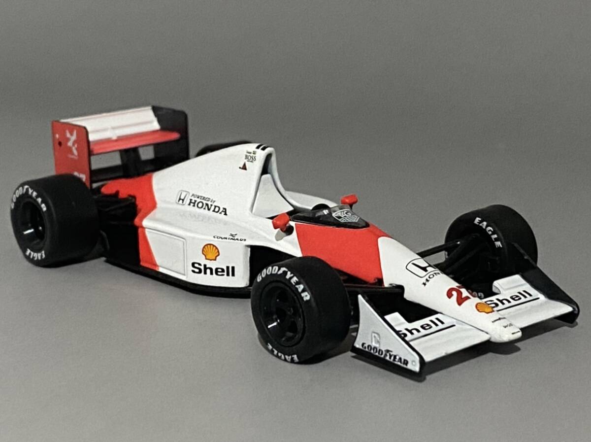 1/43 McLaren Honda MP4/5B Ayrton Senna ◆ 1位 1990 FIA F1 World Championship ◆ マクラーレン ホンダ アイルトン セナ DEA025