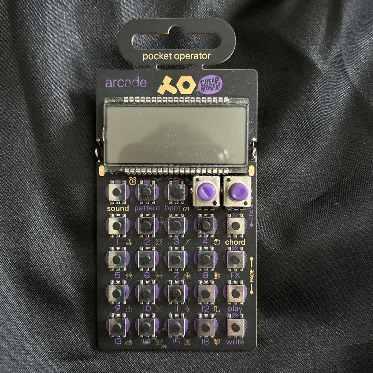 Teenage Engineering Pocket Operator PO-20 arcade ポケットオペレーター シンセサイザー_画像1