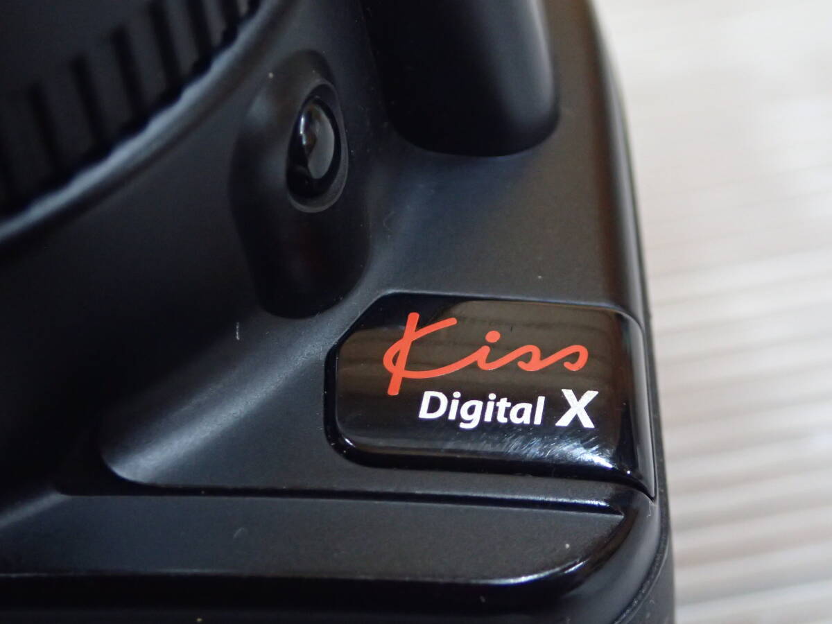 キャノン EOS KISS DIGITAL X レンズ2本 EF-S 18-55mm USM&EF 55-200mm USM　USED_画像6
